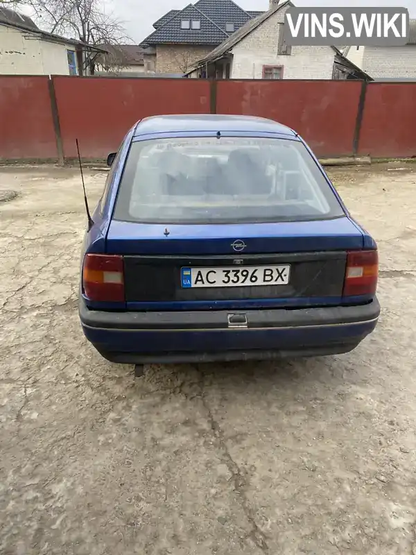 W0L000089K1047724 Opel Vectra 1989 Ліфтбек 1.6 л. Фото 5