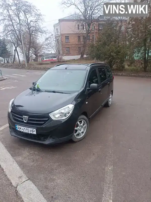 Минивэн Dacia Lodgy 2013 1.6 л. Ручная / Механика обл. Житомирская, Бердичев - Фото 1/18