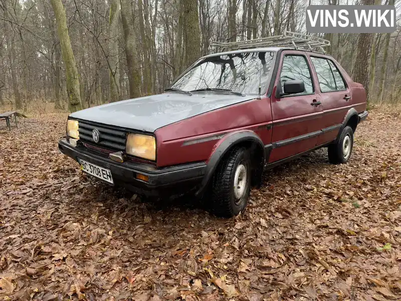 WVWZZZ16ZFW361814 Volkswagen Jetta 1985 Седан 1.57 л. Фото 1