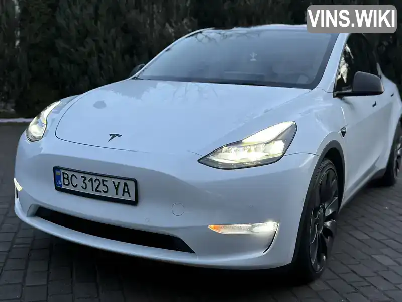 Позашляховик / Кросовер Tesla Model Y 2022 null_content л. Автомат обл. Львівська, Самбір - Фото 1/21