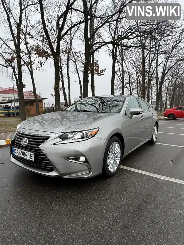 Седан Lexus ES 2018 2.49 л. Автомат обл. Киевская, Петропавловская Борщаговка - Фото 1/16