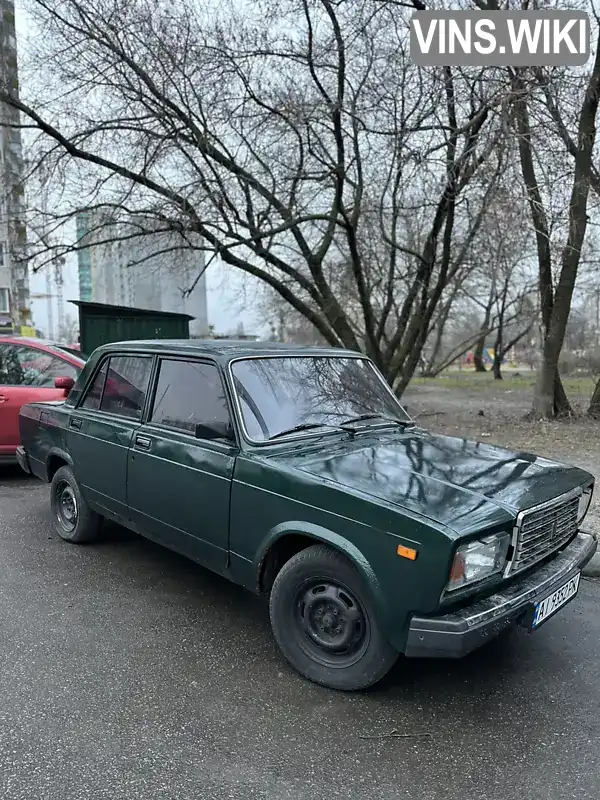 Седан ВАЗ / Lada 2107 2007 1.5 л. Ручная / Механика обл. Киевская, Кагарлык - Фото 1/18