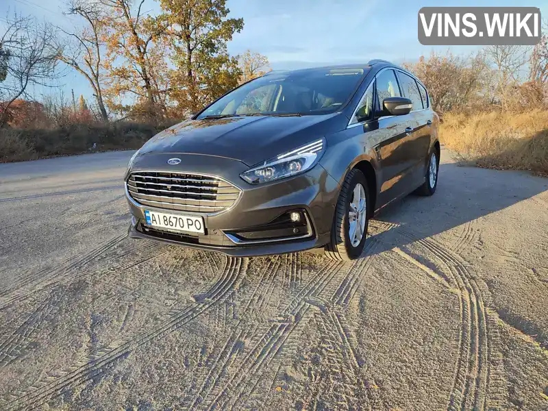 Минивэн Ford S-Max 2020 2 л. Автомат обл. Киевская, Белая Церковь - Фото 1/21