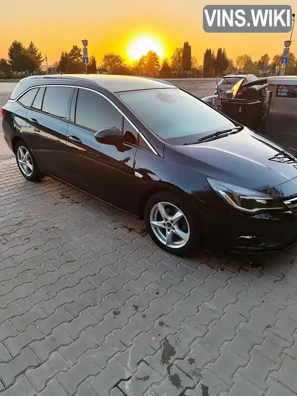 W0VBE8EG6K8019029 Opel Astra 2018 Универсал 1.6 л. Фото 2