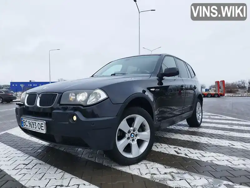 Позашляховик / Кросовер BMW X3 2004 2 л. Ручна / Механіка обл. Львівська, Борислав - Фото 1/21