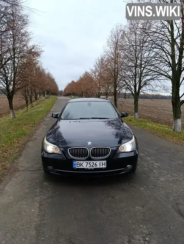 Седан BMW 5 Series 2007 2.99 л. Автомат обл. Рівненська, Рівне - Фото 1/21