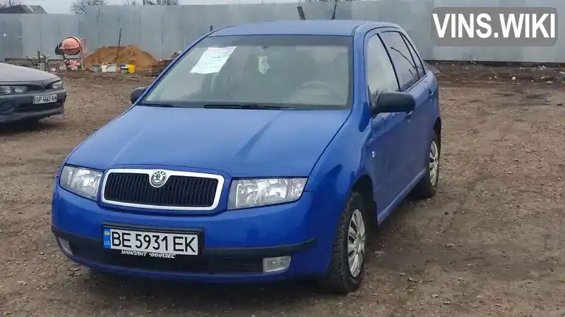 Хетчбек Skoda Fabia 2003 1.2 л. Ручна / Механіка обл. Миколаївська, Миколаїв - Фото 1/20