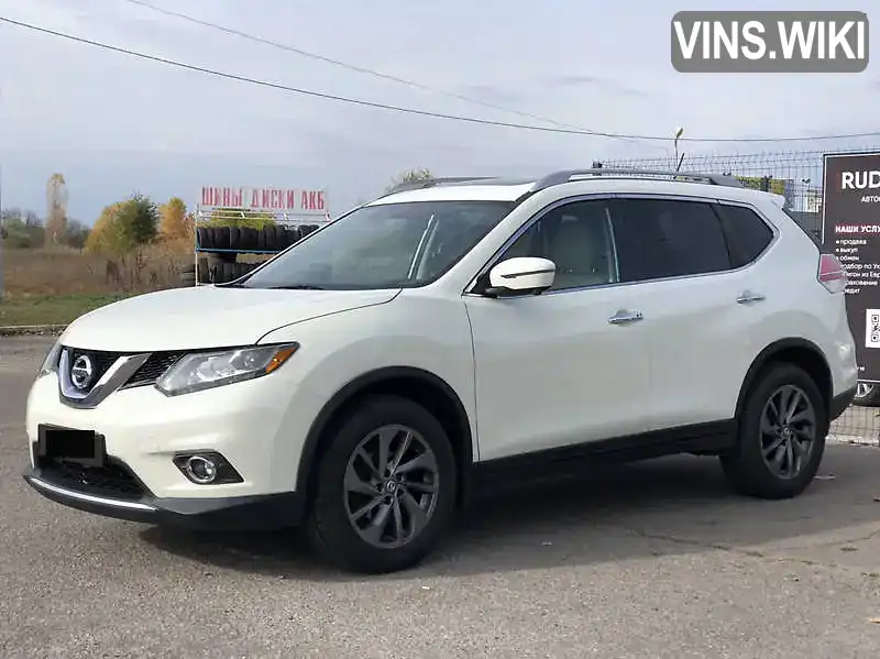 Внедорожник / Кроссовер Nissan Rogue 2016 2.5 л. Вариатор обл. Сумская, Сумы - Фото 1/21