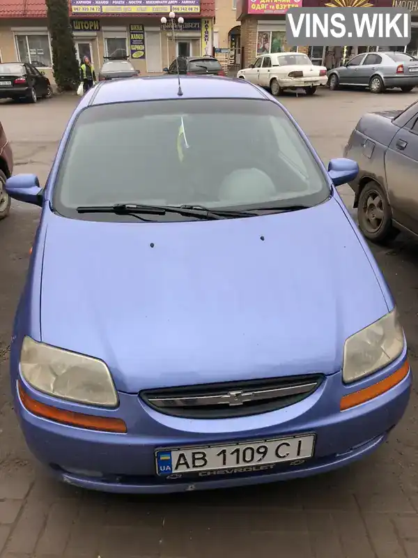 Седан Chevrolet Aveo 2005 1.5 л. Ручная / Механика обл. Винницкая, Винница - Фото 1/8