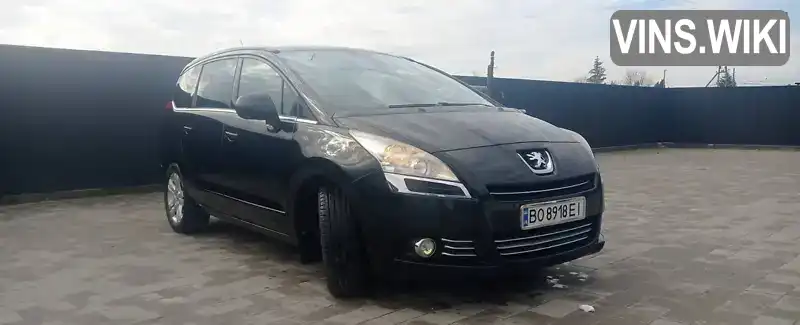 Мікровен Peugeot 5008 2011 1.56 л. Ручна / Механіка обл. Тернопільська, Тернопіль - Фото 1/13