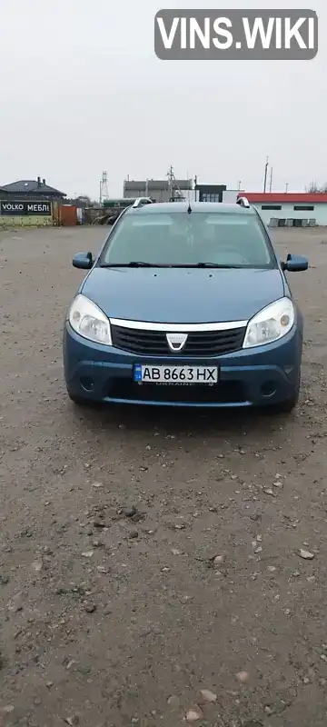 Хэтчбек Dacia Sandero 2008 1.4 л. обл. Тернопольская, Кременец - Фото 1/11