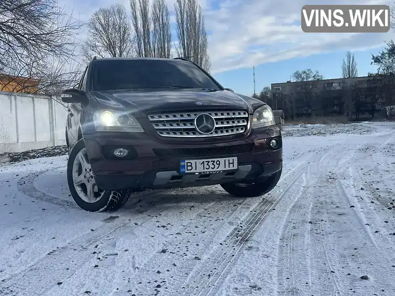 Позашляховик / Кросовер Mercedes-Benz M-Class 2006 2.99 л. Автомат обл. Полтавська, Шишаки - Фото 1/21