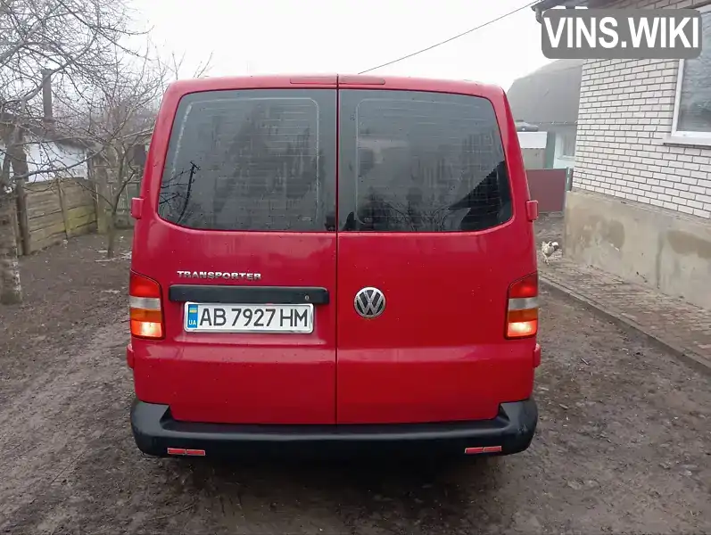 WV1ZZZ7HZ6H083612 Volkswagen Transporter 2006 Мінівен 1.9 л. Фото 9