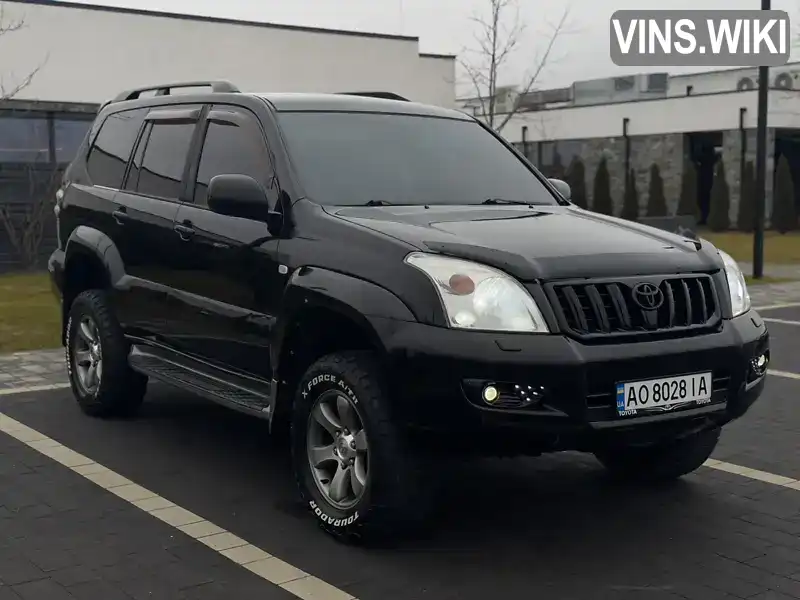 Внедорожник / Кроссовер Toyota Land Cruiser Prado 2005 4 л. Автомат обл. Закарпатская, Мукачево - Фото 1/21