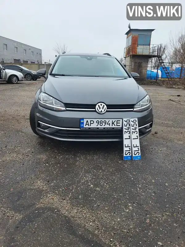 Універсал Volkswagen Golf 2019 1.6 л. Автомат обл. Запорізька, Запоріжжя - Фото 1/12