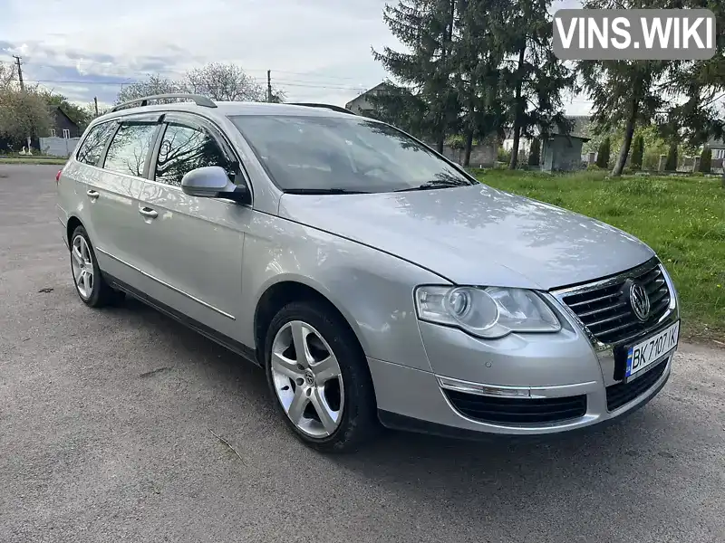 WVWZZZ3CZ7E145958 Volkswagen Passat 2006 Універсал 1.9 л. Фото 1