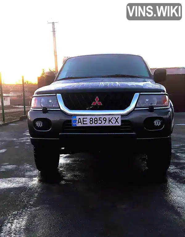 Позашляховик / Кросовер Mitsubishi Pajero Sport 2002 2.97 л. Автомат обл. Дніпропетровська, П'ятихатки - Фото 1/14