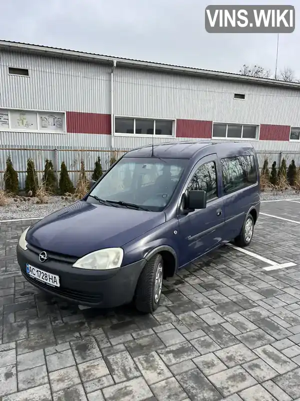 W0L0XCF0633053603 Opel Combo 2003 Мінівен 1.6 л. Фото 1