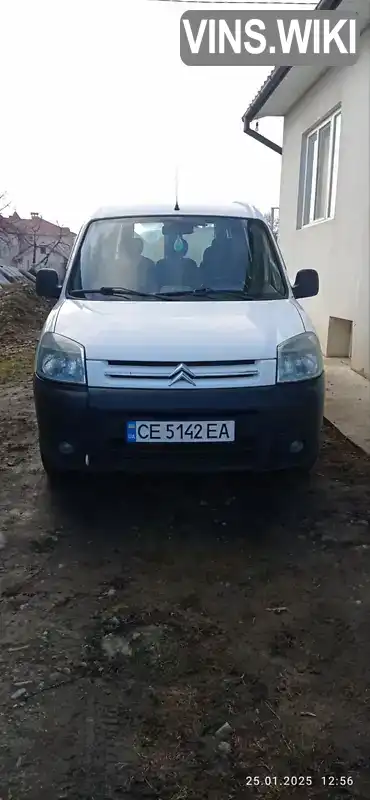 Минивэн Citroen Berlingo 2007 1.56 л. Ручная / Механика обл. Черновицкая, Черновцы - Фото 1/8