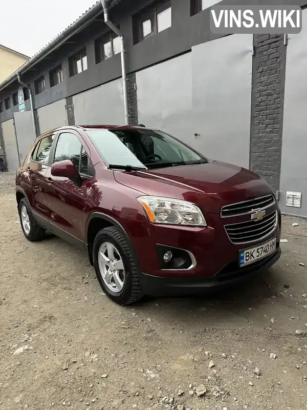 Позашляховик / Кросовер Chevrolet Trax 2016 1.4 л. обл. Рівненська, Рівне - Фото 1/11