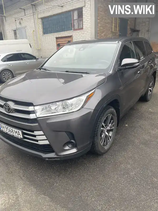 5TDBZRFH7HS438880 Toyota Highlander 2017 Позашляховик / Кросовер 3.46 л. Фото 2