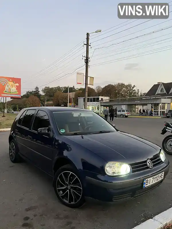 Хетчбек Volkswagen Golf 2001 1.6 л. Ручна / Механіка обл. Полтавська, Семенівка - Фото 1/16