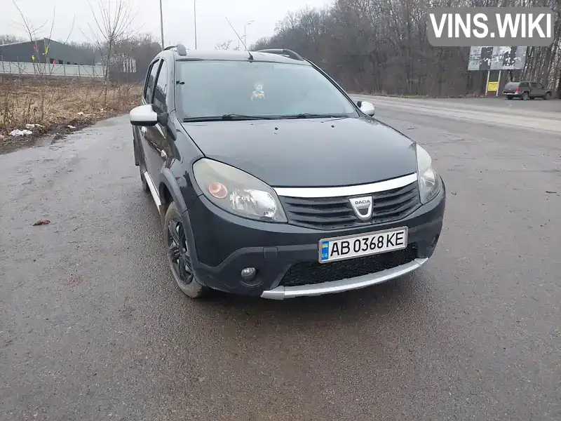 Хэтчбек Dacia Sandero 2012 1.6 л. Ручная / Механика обл. Винницкая, Винница - Фото 1/17