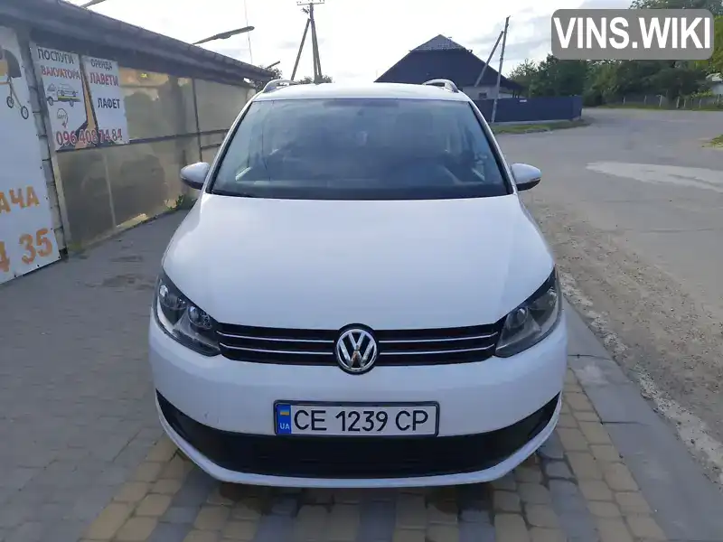 Мінівен Volkswagen Touran 2011 1.6 л. Ручна / Механіка обл. Чернівецька, Сокиряни - Фото 1/21