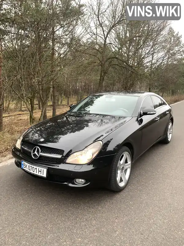 Купе Mercedes-Benz CLS-Class 2007 3 л. Автомат обл. Рівненська, Сарни - Фото 1/21