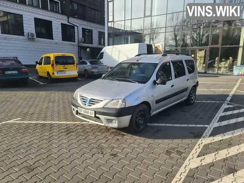 Універсал Dacia Logan MCV 2008 1.6 л. Ручна / Механіка обл. Хмельницька, Волочиськ - Фото 1/14