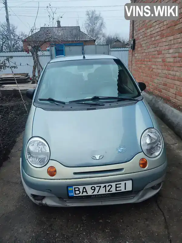 Хэтчбек Daewoo Matiz 2006 0.8 л. Ручная / Механика обл. Кировоградская, Кропивницкий (Кировоград) - Фото 1/12