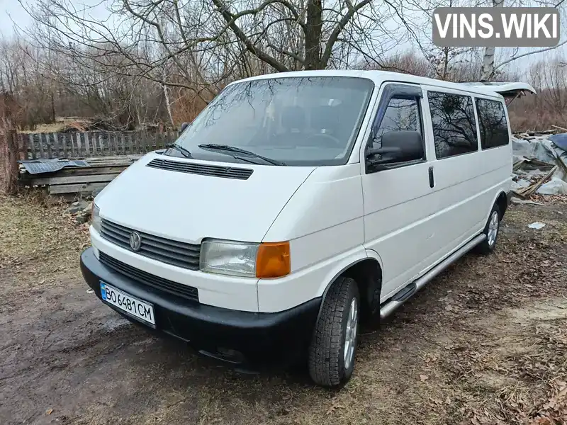 WV1ZZZ70ZWH037700 Volkswagen Transporter 1998 Мінівен 2.37 л. Фото 2