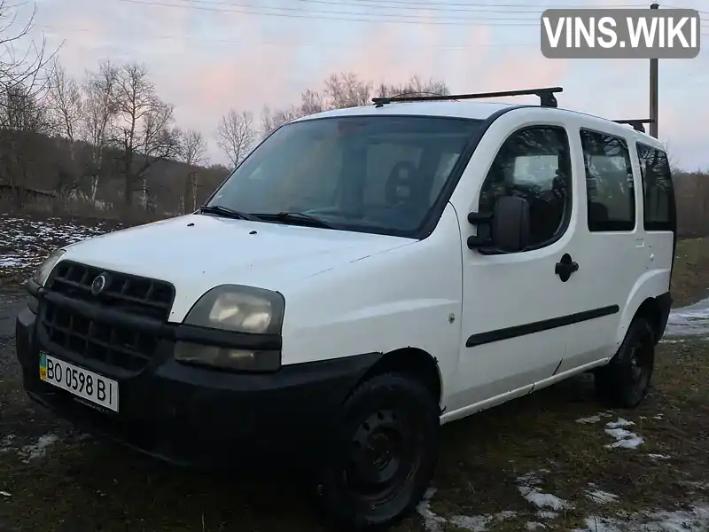 ZFA22300005140677 Fiat Doblo 2002 Мінівен  Фото 2