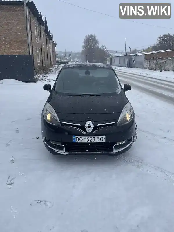 VF1JZ14K649823615 Renault Scenic 2013 Мінівен 1.5 л. Фото 8