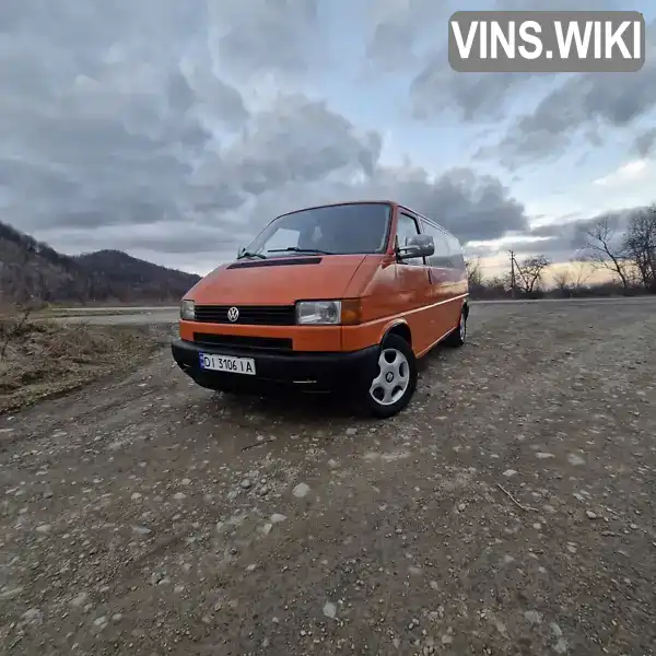 Мінівен Volkswagen Transporter 1998 2.46 л. Ручна / Механіка обл. Івано-Франківська, Надвірна - Фото 1/21