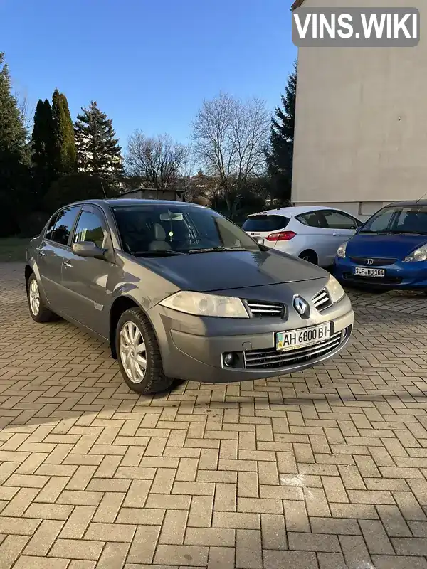 Седан Renault Megane 2006 1.6 л. Ручная / Механика обл. Хмельницкая, Красилов - Фото 1/15