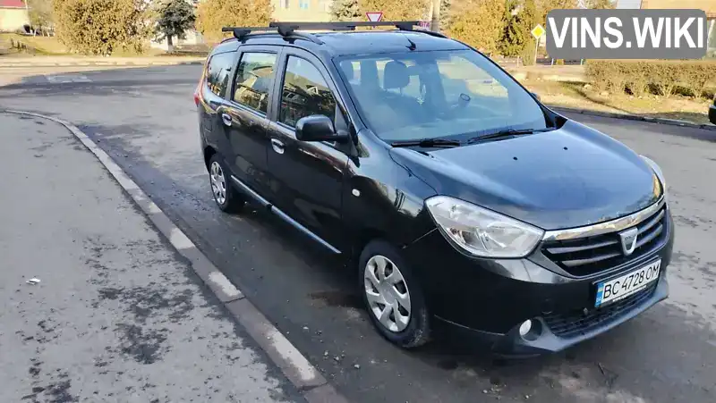 Минивэн Dacia Lodgy 2013 1.2 л. Ручная / Механика обл. Ивано-Франковская, location.city.otyniia - Фото 1/21