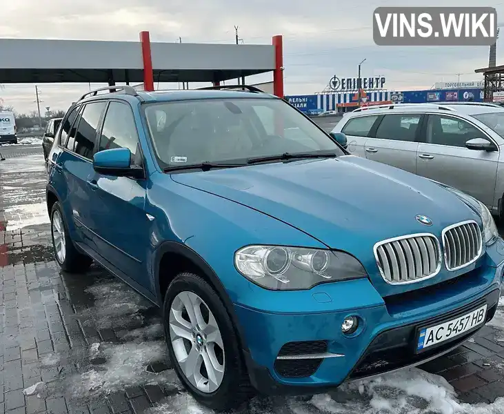 5UXZW0C51BL662912 BMW X5 2011 Внедорожник / Кроссовер 2.99 л. Фото 1