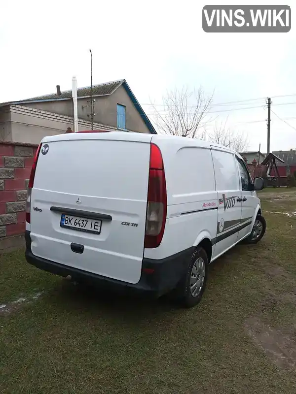 Фургон Mercedes-Benz Vito 2007 2.2 л. Ручна / Механіка обл. Рівненська, Сарни - Фото 1/21