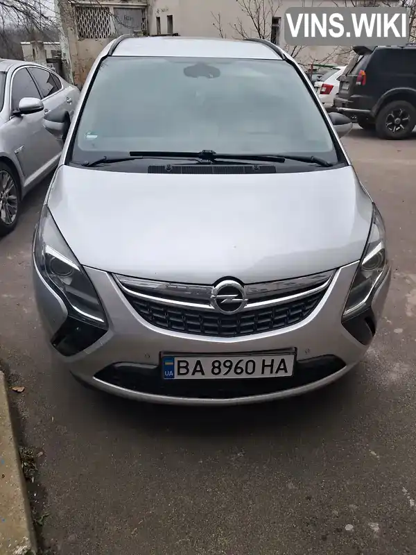 Минивэн Opel Zafira Tourer 2012 1.96 л. Автомат обл. Кировоградская, Кропивницкий (Кировоград) - Фото 1/5