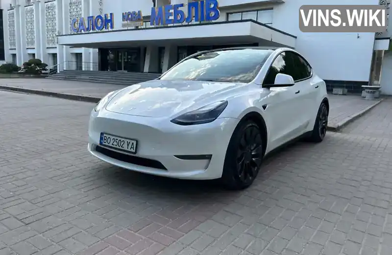 Внедорожник / Кроссовер Tesla Model Y 2021 null_content л. Автомат обл. Тернопольская, Тернополь - Фото 1/21