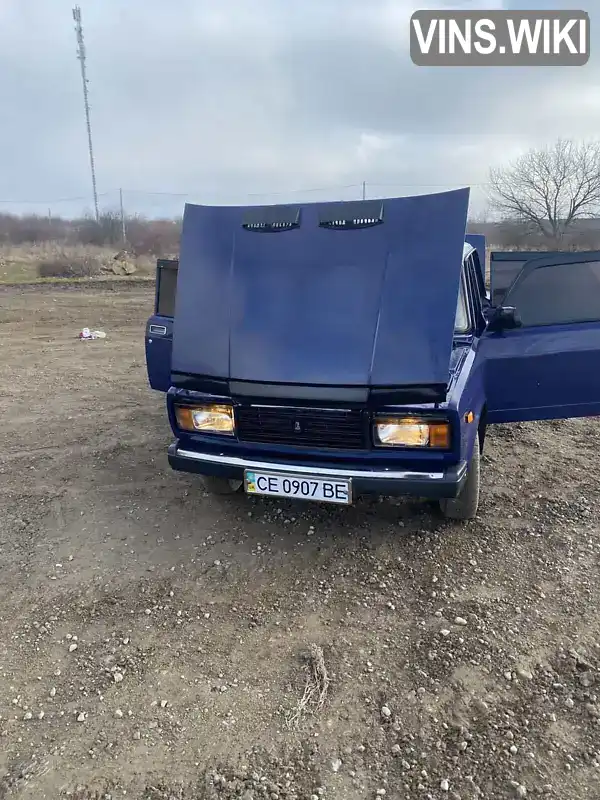 Седан ВАЗ / Lada 2107 2004 1.45 л. Ручна / Механіка обл. Чернівецька, Заставна - Фото 1/21