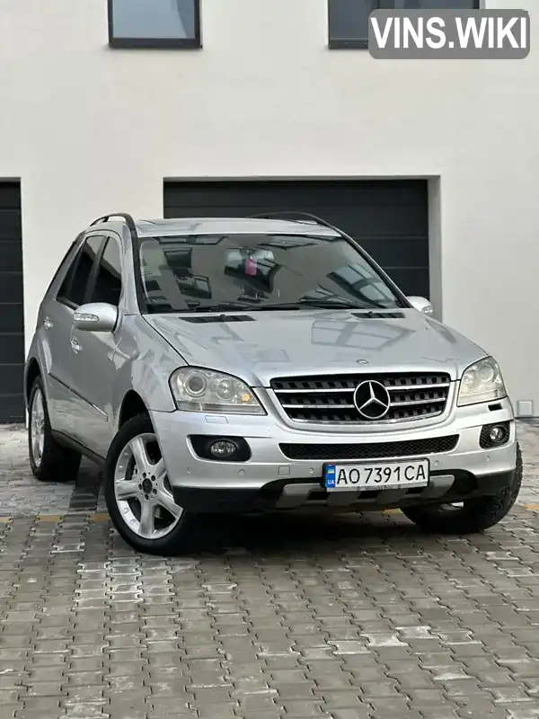 Внедорожник / Кроссовер Mercedes-Benz M-Class 2006 3 л. Автомат обл. Закарпатская, Ужгород - Фото 1/14