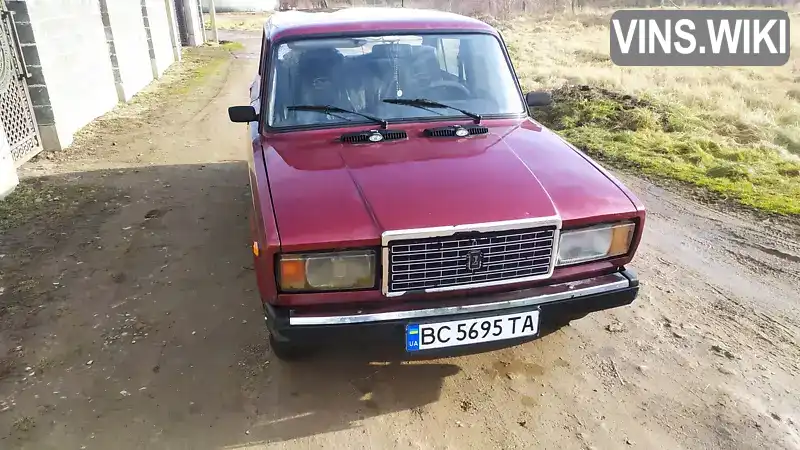 Седан ВАЗ / Lada 2107 1990 null_content л. Ручна / Механіка обл. Львівська, Ходорів - Фото 1/9