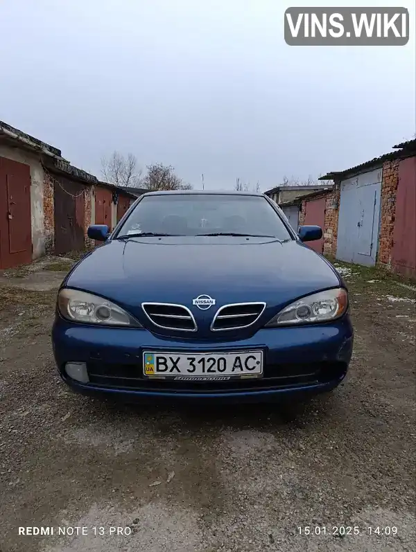 Седан Nissan Primera 2000 1.8 л. Ручная / Механика обл. Хмельницкая, Каменец-Подольский - Фото 1/19