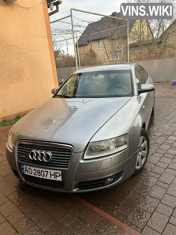 Седан Audi A6 2007 2.7 л. Автомат обл. Закарпатська, location.city.hreblia - Фото 1/9