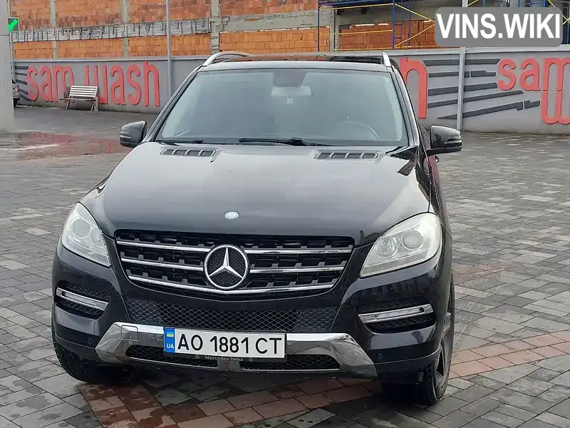 Позашляховик / Кросовер Mercedes-Benz M-Class 2011 2.99 л. обл. Закарпатська, Хуст - Фото 1/11