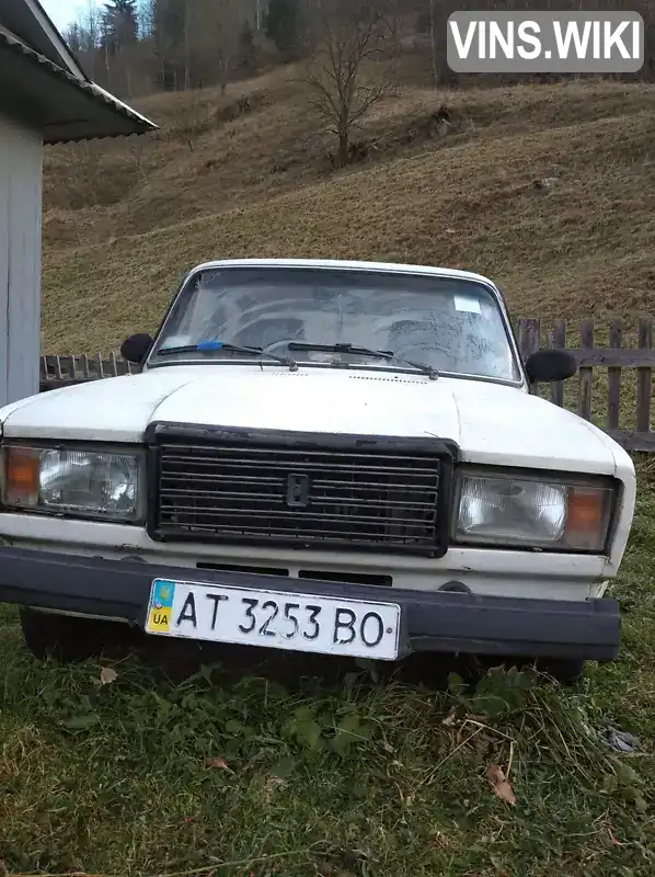 Седан ВАЗ / Lada 2107 1988 1.7 л. Ручна / Механіка обл. Івано-Франківська, Верховина - Фото 1/4