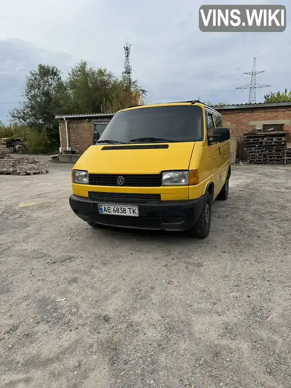 Минивэн Volkswagen Transporter 1999 null_content л. Ручная / Механика обл. Днепропетровская, Днепр (Днепропетровск) - Фото 1/21