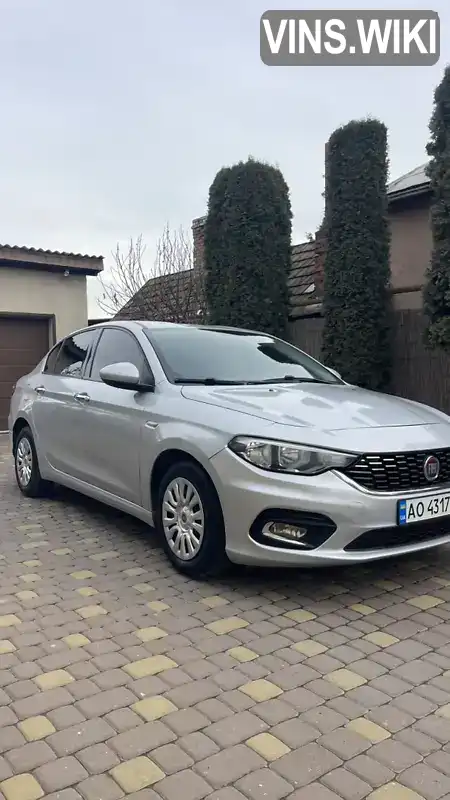 Седан Fiat Tipo 2016 1.37 л. Ручна / Механіка обл. Закарпатська, Мукачево - Фото 1/21